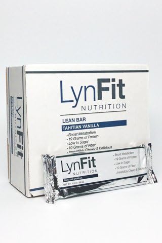 Lean Bars - The Protein Bar for Weight Loss with Prebiotics - 12 Bars (Peanut Butter)