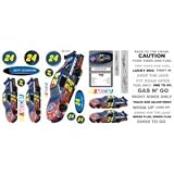 : NASCAR Jeff Gordon #24 Racecar Racing Wall Stickers