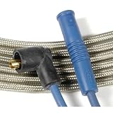 Accel 8008B Armor Shield Blue Braided Spark Plug Wire Set