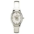 Women's Guardial Angel Diamond Accent Mesh Watch - Silvertone