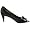 Delman Women's A-Lovely Peep Toe Pump,Black,8 M