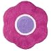 Lilli Purple Flower Kid's Bathroom Bath Mat/Throw Rug