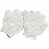 Fantasea White Exfoliating Gloves (Pack of 3)