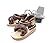 Miniature Handmade Genuine Leather Shoes Key Chain Key Ring Key holder