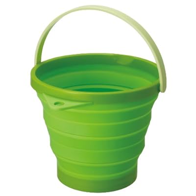 日本製 ソフトバケツ 8型 グリーン