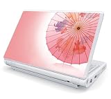 Japanese Umbrella Design Skin Cover Decal Sticker for Toshiba Mini NB205 10.1 inch Netbook Laptop Computer