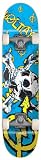 Voltage Skulls Complete Skateboard - Blue