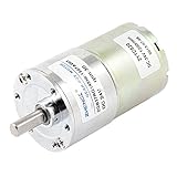 uxcell DCギヤモータ　ギアボックスモーター　高トルク永久磁石　DC 24V 0.33A 8.6kg　30 RPM
