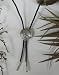 The "American Eagle" Half Dollar Braided Black Leather Bolo Tie