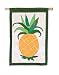 Pineapple Scroll Regular Size Applique Flag
