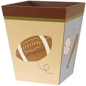 CoCaLo Sports Fan Waste Basket