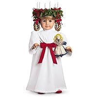 American Girl Kirsten Retired Saint Lucia Holiday Gown Outfit