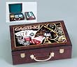 Wooden Storge Box For Holding 500 Chips - Poker Chip Cases