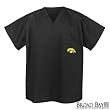 Iowa Hawkeyes Scrubs Top Shirt- University of Iowa For HIM or HER -Officially Licensed NCAA College Logo Apparel For HIM or HER SEARCH BROAD BAY SCRUB FOR OTHER College Logo Apparel Unique GIFT Ideas for Man Men Woman Women Ladies Nurses