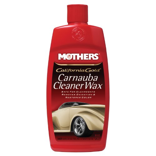 Mothers 05701 California Gold Carnauba Cleaner Wax Liquid - 16 oz