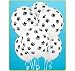 Party Supplies - Paw Print Balloons (6)
