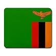 Zambia Flag Mouse Pad