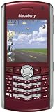 BlackBerry Pearl 8100 Refurbished Unlocked Phone with Camera, and MicroSD Slot--International Version with 60-Day Warranty (Red)