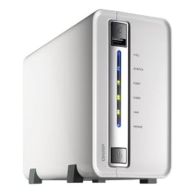 QNAP TS-210 2 Bay Turbo All-in-one NAS Server with iSCSI, iPhone Streaming, iTunes Server & Media Server