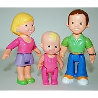 Fisher Price My First Dollhouse: Caucasian Family