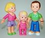 Fisher Price My First Dollhouse: Caucasian Family