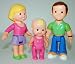 Fisher Price My First Dollhouse: Caucasian Family