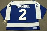 IAN TURNBULL Toronto Maple Leafs 1970's CCM Vintage Throwback Away NHL Hockey Jersey