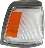 Evan-Fischer EVA20572013374 Corner Light Passenger Side RH Lamp Park Parking Marker Plastic lens Clear and amber DOT, SAE approved