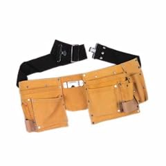 Work-it 26200 Leder Werkzeugg�rtel mit diversen Taschen und Halteschlaufen