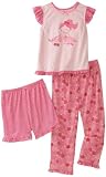 Little Me Toddler Girls Ballet 3 Piece Sleep Set