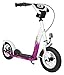 Bikestar 10 inch (25.4 cm) Kids Kick Scooter Berry design