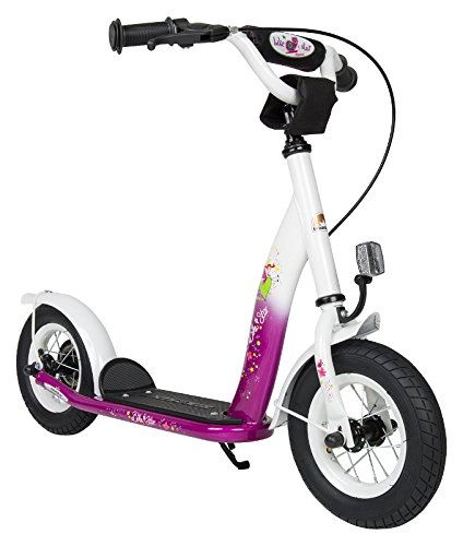 Bikestar 10 inch (25.4 cm) Kids Kick Scooter Berry design