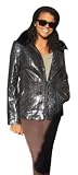 Bergama Glossy Finish Reptile - Black