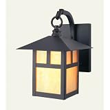 Montclair-07 - 1 Light Small Mission Outdoor Lighting Wall Lamp Fixture - Bronze - B1956