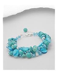 Turquoise Bracelet In Zinc