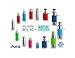 Pura Sport Vacuum Insulated 22 oz / 650 ML Stainless Steel Water Bottle with Silicone Sport Flip Cap & Sleeve, Green (Plastic Free, Nontoxic Certified, Bpa Free)