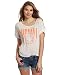 Chaser Women's Nirvana Acid Smiley Face Boxy Tee