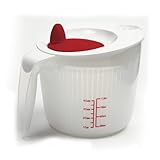 Norpro Mini Salad Spinner with Measuring Jug and Pour Spout