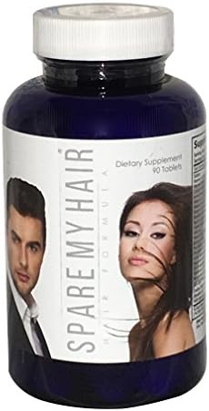 Spare My Hair Vitamins ® for Hair Growth. Powerful Supplement with Biotin and Vitamin E. Helps Prevent Hair Loss, Thinning and Baldness. Hair Loss Vitamins for Men and Women