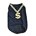 Small Dog Shirt, Voberry Fashion Pet Puppy Clothes Mesh Costumes Pet Dog Cat Cute Necklace T Shirt (S, Black)