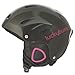Lucky Bums Snow Sport Helmet for Skiing and Snowboarding (Metallic Black and Pink, Small)