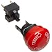 Omron A165E-M-03U Emergency Stop Operation Unit and Switch, Solder Terminal, IP65 Oil-Resistant, 16mm Mounting Aperture, Non-Lighted, Push-Lock Turn-Reset Operation, 30mm Diameter, Triple Pole Single Throw Normally Closed Contacts