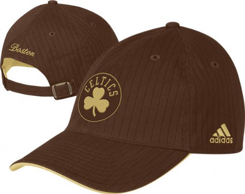 Boston Celtics -Fashion Chocolate- Slouch Adjustable Hat