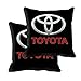 meSleep Toyota Car Cushion Covers (12x12) with Filler- 2 Pc RS.549.00