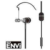 RF3 ENVi Natural Wood Mono with Earhook Cell Phone Headset