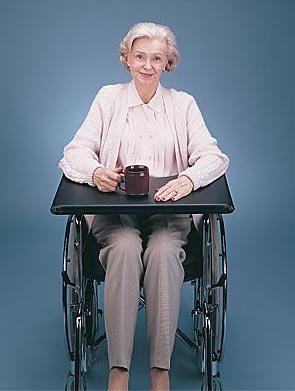 Skil-Care Padded Wheelchair Lap Tray (24 - 26)