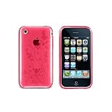 ORIGINAL iProtect APPLE Iphone 3 3GS FLORAL Silikon H�lle Case Tasche PINK Schmetterlingevon "iprotect"