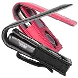 Griffin Vizor Leather Case for Sansa E200 Series for e250, e260, e270, e280 - Fuschia Pink