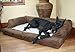 XXL Dog Bed Orthopedic Foam Sofa Couch Extra Large Size Great Dane - Chocolate