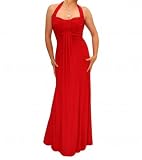 Produkt-Bild: Blue Banana - Elegante Lang Kleid - Rot